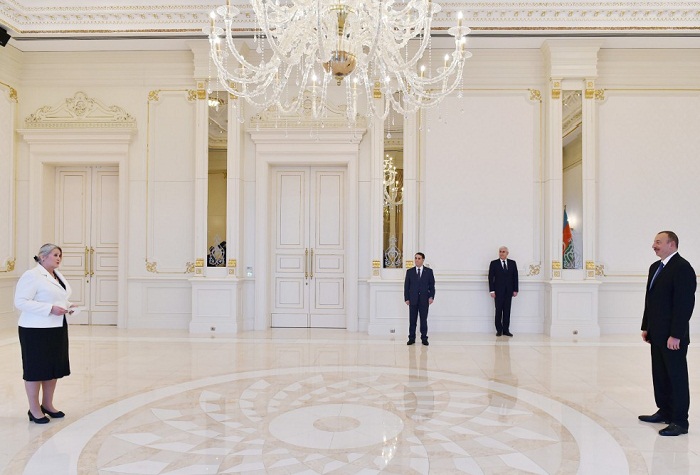President received credentials of several incoming Ambassadors